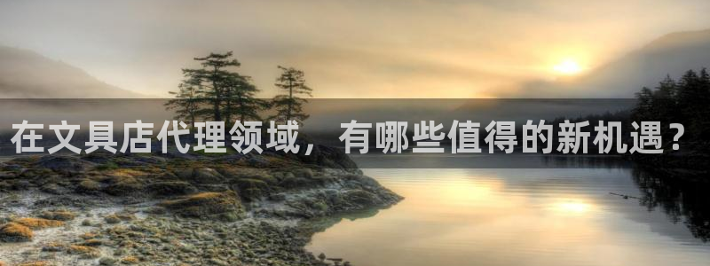 九游会Bitbase：在文具店代理领域，