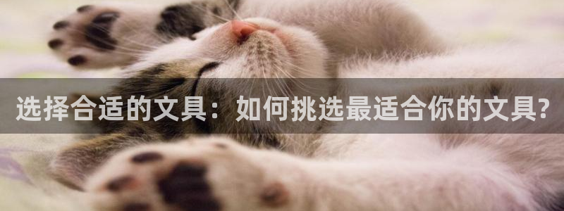 九游会JY3668：选择合适的文具：如何