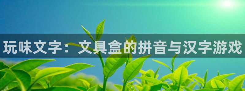 什么是九游会：玩味文字：文具盒的拼音与汉