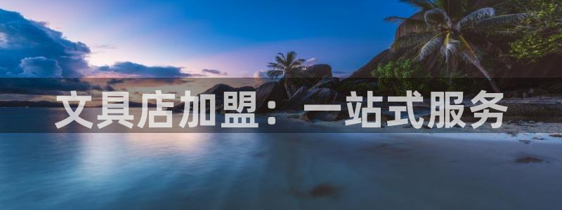 九游会ag官方：文具店加盟：一站式服务